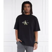 Koszulki męskie - Calvin Klein Jeans T-shirt ARCHIVAL MONOLOGO | Regular Fit - miniaturka - grafika 1