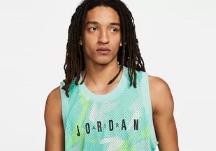 Nike Air Jordan Jumpman Apparel Printed Jersey Sunset Pulse - Koszulki męskie - miniaturka - grafika 1