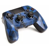 Kontrolery - Snakebyte Snakebyte GAME:PAD 4 S bezprzewodowy kontroler do PS4 Niebieskie Camo KSLSNKKON0013 - miniaturka - grafika 1
