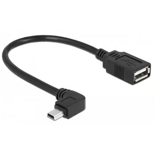 Delock USB - USB mini M - USB A/F 0.16 M 83245 - Kable komputerowe i do monitorów - miniaturka - grafika 1