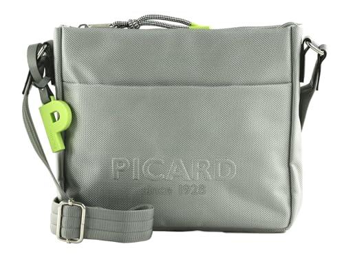 Picard Shopper LUCKY ONE dla kobiet z nylonu w kolorze srebrnym, wymiary: 5,5 x 20 x 24 cm, 32414U9017, srebro, Einheitsgröße, torebki