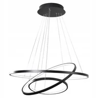 Lampy sufitowe - Lampa wisząca ring 20/40/60cm okrąg żyrandol Led Regulacja Nowoczesny Styl - miniaturka - grafika 1
