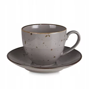 Porcelanowa Filiżanka Ze Spodkiem Alumina 300 Ml - Filiżanki - miniaturka - grafika 1