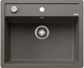 Zlewozmywaki - Zlewozmywak granitowy BLANCO Dalago 6-F Silgranit Wulkaniczny szary 527247 - miniaturka - grafika 1