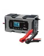 Prostowniki samochodowe - qoltec Mikroprocesorowa ładowarka 12V 10A AGM GEL LiFePO4 LCD 52493 - miniaturka - grafika 1