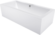 Wanny - Mexen Cube wanna prostokątna 180 x 80 cm z obudową, biała - 55051808000X - miniaturka - grafika 1