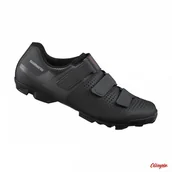 Buty rowerowe - Buty rowerowe Shimano SH-XC100 M Czarne - miniaturka - grafika 1