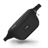 Nerki - Saszetka biodrowa nerka antykradzieżowa Pacsafe Go Sling Pack Jet Black - miniaturka - grafika 1