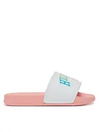 Buty dla dziewczynek - Tommy Hilfiger Klapki T3A0-33813-1172A Biały - miniaturka - grafika 1