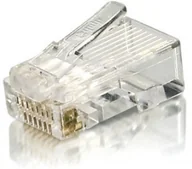Adaptery i przejściówki - Equip 121143 wtyczka RJ-45 Przezroczysty - miniaturka - grafika 1