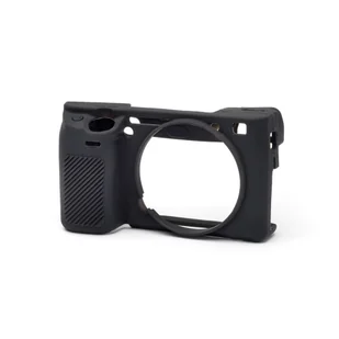 EasyCover osłona gumowa dla Sony A6000/A6100/A6300/A6400 czarna - Akcesoria fotograficzne - miniaturka - grafika 1