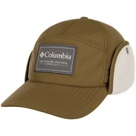 Czapki i chusty sportowe męskie - Czapka z Nausznikami Landroamer by Columbia, beżowy, One Size - miniaturka - grafika 1
