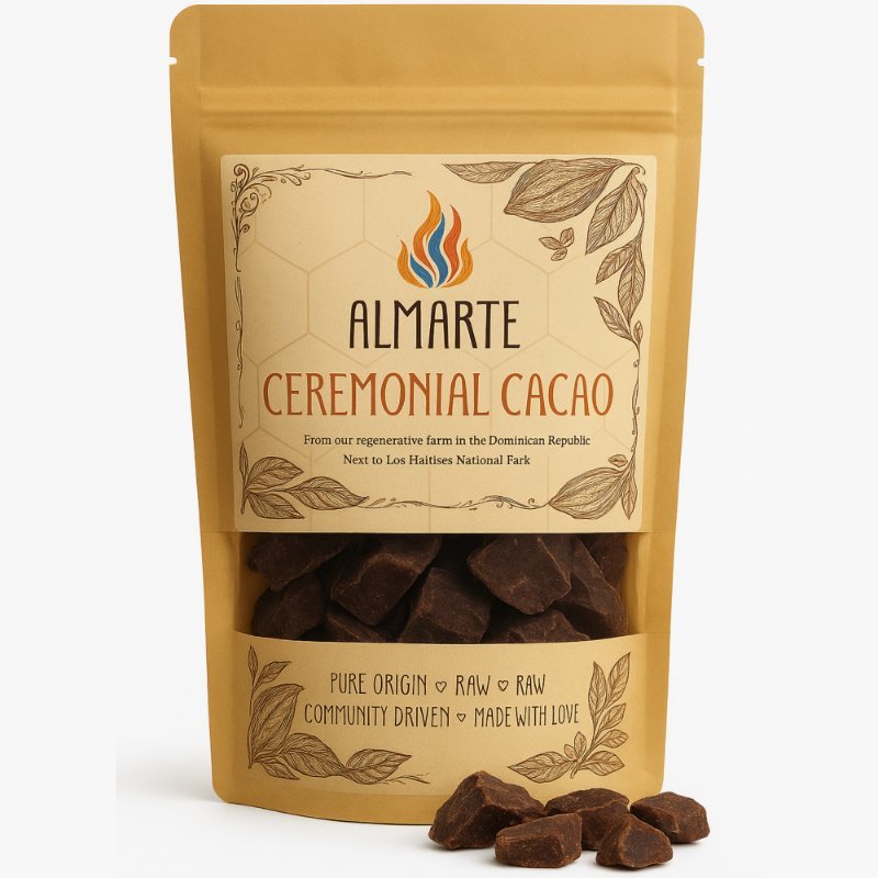 ALMARTE Kakao Ceremonialne Dominikana 100% BIO 250g