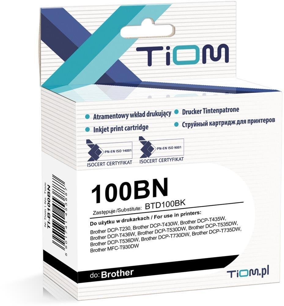 Tusz Tiom Do Brother 100BN BTD100BK 100ml black TI-B100BN