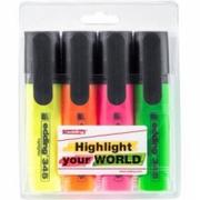 EDDING Textmarker 345 Highlighter, wielokrotnego napełniania, sortowane 4-345-4