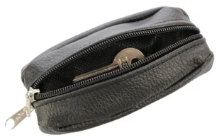 Etui Na Klucze Kluczówka Duża Bombata Dwa Zamki MAGRE (PL) Skóra Naturalna "LOLEK" 6 x 14 x 2 [cm] - Etui na klucze - miniaturka - grafika 2