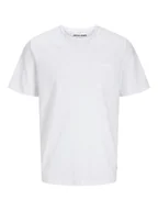 Koszulki męskie - Jack & Jones Koszulka "Jake" w kolorze białym - miniaturka - grafika 1