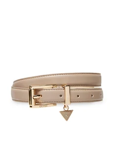Guess Pasek Damski BW9254 P5325 Beżowy - Paski - miniaturka - grafika 1