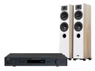 NAD C 328 (czarny) + Diva 5 (dąb) - Zestawy stereo - miniaturka - grafika 1