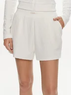 Spodenki damskie - Guess Szorty sportowe V4GD15 KC5W2 Écru Loose Fit - miniaturka - grafika 1