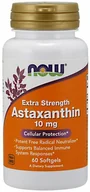 Witaminy i minerały dla sportowców - Now Foods Astaxanthin 10 Mg - Astaksantyna - 60 Kapsułek Wegetariańskich - miniaturka - grafika 1