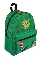 Plecaki szkolne i tornistry - Undercover Harry Potter plecak dla dzieci – wyściełany pasek do noszenia – plecak szkolny dla chłopców i dziewczynek – artykuł dla fanów Harry'ego Pottera, zielony, jeden rozmiar - miniaturka - grafika 1