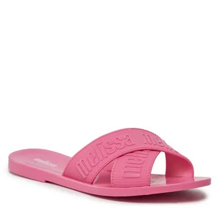 Klapki i japonki damskie - Klapki Melissa Melissa M Lover Slide Ad 35740 Pink AR715 - grafika 1