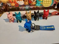 Breloczki dla dzieci - Brelok pies z zawieszką MIX - ADAR - miniaturka - grafika 1
