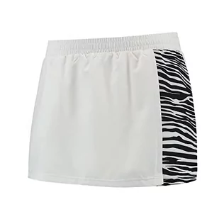 Dunlop Game Skirt, sportowa spódnica tenisowa, biała, biały, M - Spódnice - miniaturka - grafika 1