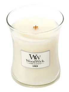 WoodWick Świeca zapachowa "Linen" - 275 g - Świece - miniaturka - grafika 1