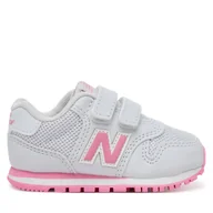 Buty dla dziewczynek - Sneakersy New Balance IV500QP1 Szary - miniaturka - grafika 1