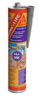 Uniwersalny, elastyczny klej i materiał uszczelniający Sikaflex -11 FC+ 300 ml, grafitowy - Uszczelnienia - miniaturka - grafika 1