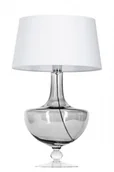 Lampy stojące - 4concepts Lampa stołowa OXFORD TRANSPARENT BLACK L048311501 - miniaturka - grafika 1