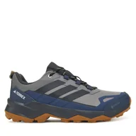 Buty trekkingowe męskie - Trekkingi adidas Terrex Skychaser AX5 GORE-TEX JQ2211 Szary - miniaturka - grafika 1