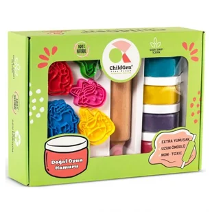 Zestaw kreatywny Jednorożec naturalna ciastolina - zabawka - Masy plastyczne - miniaturka - grafika 1