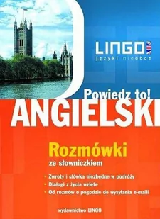 Angielski. Rozmówki. Powiedz to! - E-booki - języki obce - miniaturka - grafika 1