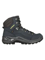 Buty trekkingowe męskie - LOWA Skórzane buty turystyczne "Renegade GTX Mid" w kolorze granatowym - miniaturka - grafika 1