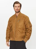 Kurtki męskie - Lee Kurtka bomber 112341653 Brązowy Regular Fit - miniaturka - grafika 1