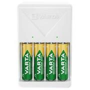 Ładowarki i akumulatory - Ładowarka Varta Plug Charger + 4 AA 2100 mAh (57657101451) - miniaturka - grafika 1