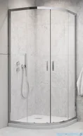 Kabiny prysznicowe - Brilis Alienta E kabina półokrągła 80x90 szkło przejrzyste 10248090-01-01 - miniaturka - grafika 1