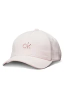 Czapki damskie - Calvin Klein Czapka z daszkiem Raised Embroidery K60K613118 Różowy - miniaturka - grafika 1