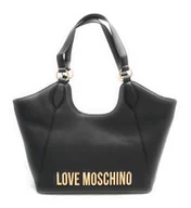 Torebki damskie - Love Moschino JC4165PP1MKD0000, zakupy damskie, czarny, wyjątkowy, Czarny, Taglia unica - miniaturka - grafika 1