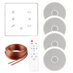 MUSICMATE MM-SN300-W InvisiaSound Biały - Głośniki i kolumny - miniaturka - grafika 1