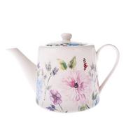 Serwisy do kawy i herbaty - Dzbanek na herbatę porcelanowy Flower Garden, 0,9 l - miniaturka - grafika 1