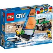 Klocki - LEGO City Terenówka 4x4 z katamaranem 60149 - miniaturka - grafika 1