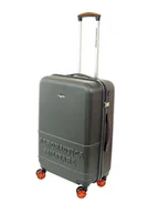 Walizki - Średnia walizka AERONAUTICA MILITARE Force Szara - miniaturka - grafika 1