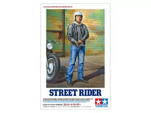 Figurka motocyklisty - Street Rider 1:12 Tamiya 14137 - Modele do sklejania - miniaturka - grafika 1