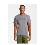 Koszulki męskie - T-shirt męski basic Fila FAM0279-80027 L Szary (4064556366009). T-shirty męskie - miniaturka - grafika 1