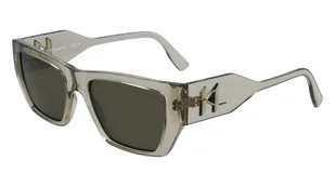 Okulary KARL LAGERFELD KL6123S541827. Okulary przeciwsłoneczne, Kolor brązowy. Unisex. - Karl Lagerfeld - Okulary przeciwsłoneczne - miniaturka - grafika 1