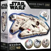 Pozostałe książki - Holz Puzzle 160  Star Wars - Millennium Falcon - miniaturka - grafika 1